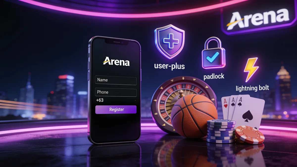 How to Log In to Arena Casino for players in the Philippines